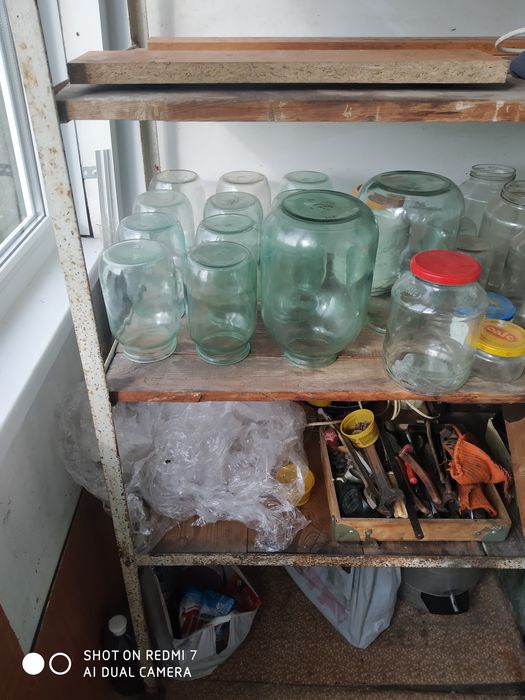 Стеллаж металлический полочный для балкона, гаража СССР