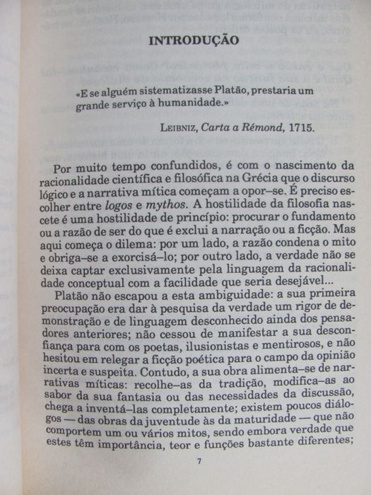 Os Mitos Platónicos de Geneviéve Droz