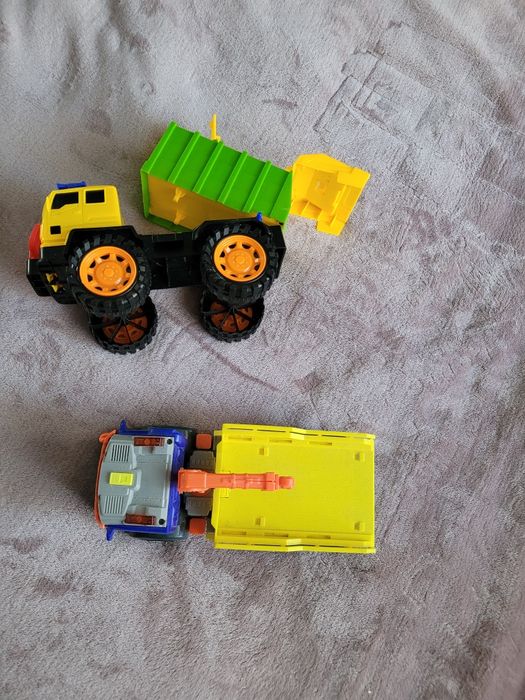 Zabawki, Auta, śmieciarka,  Majorette, playmobil straż, ulice