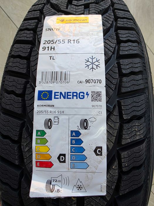 NOWA Opona Kormoran SNOW 205/55R16 91H 2025 ROK PRODUKCJI