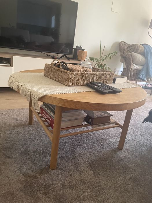 Mesa de centro redonda Ikea 80 cms