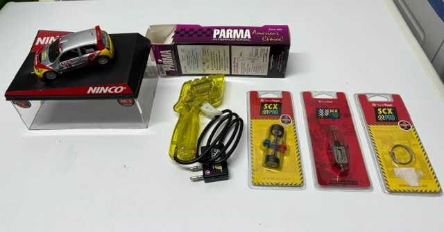 Slot NINCO Renault Clio S1600 1/32 + Punho Parma Electrónico