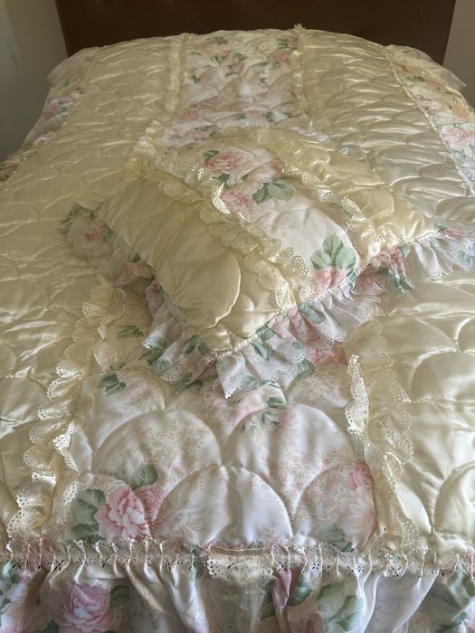Edredão como novo cama de solteiro