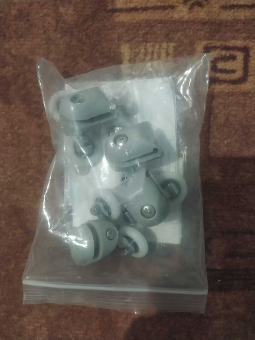 Rolki kółka do kabiny prysznicowej górne