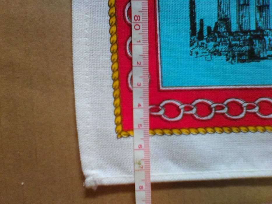 Lenço pano antigo Itália