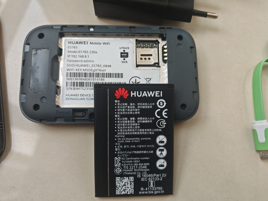 Router 4G Huawei e5783 nowy model przenośnego modemu wifi na kartę SIM