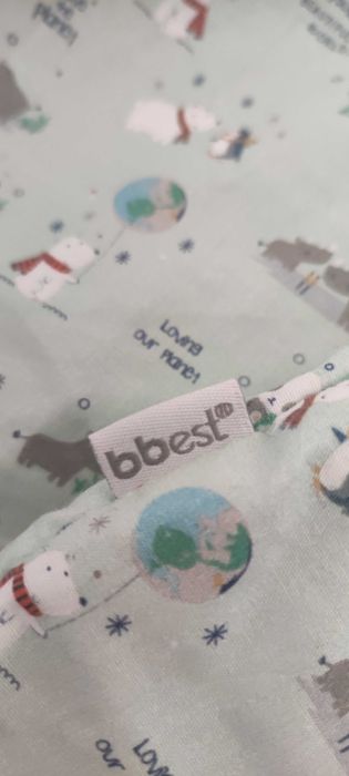 Saco cama para bebé (T. 18 - 36 M.) em tons de verde - Marca BBest