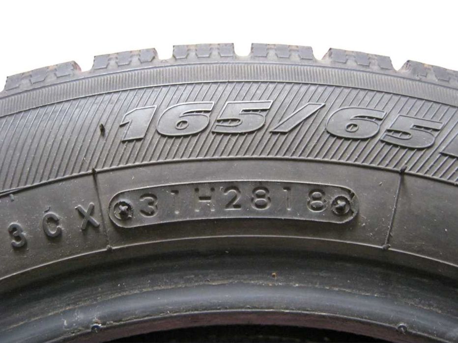 Одна зимова шина TOYO 165x65 r14 протектор 6мм.