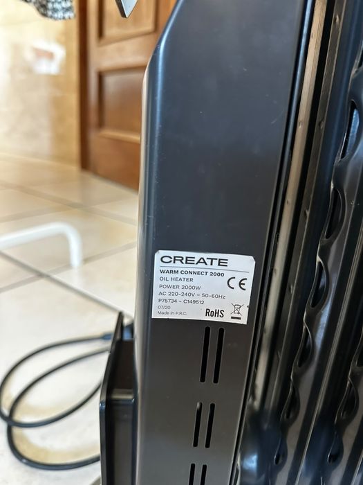 Aquecedor a óleo Create