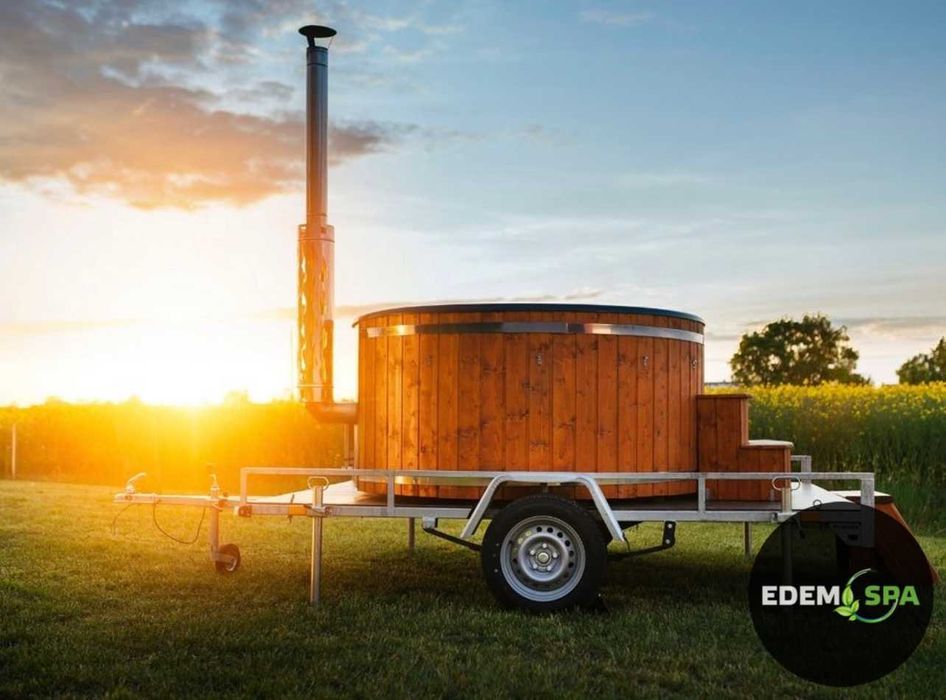 Spa-купіль, Спа на дровах, Чан з джакузі, Карпатський чан Офуро Купель