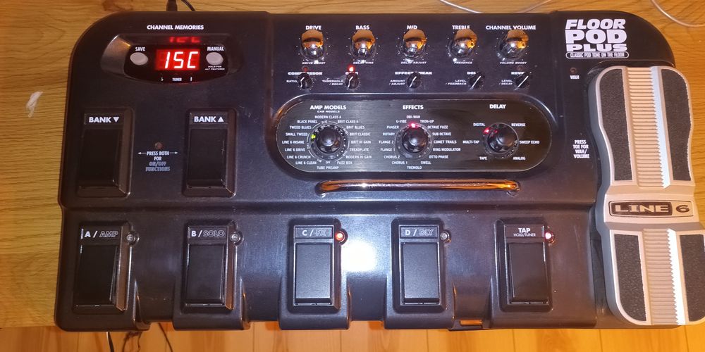 Line 6 Floor Pod Plus ギターエフェクター Line 6 Floor Pod Plus ギターエフェクター Line 6 Floor POD