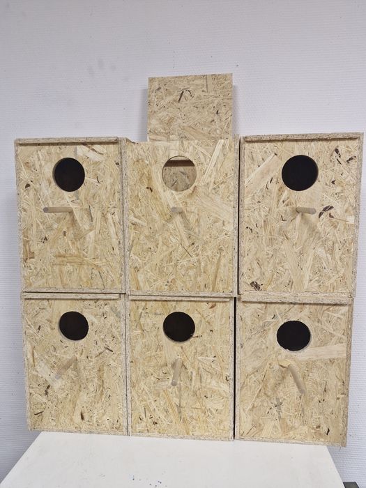 Budki lęgowe dla ptaków papug domek gniazdo budka lęgowa