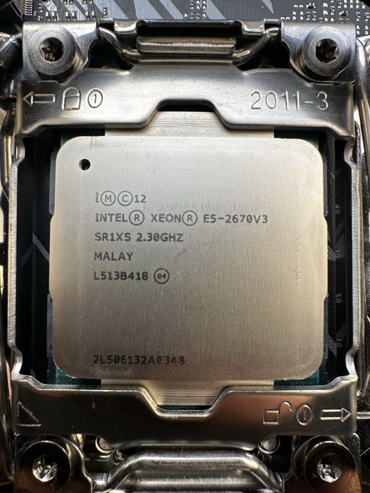 Intel Xeon E5-2670V3 + X99-P4