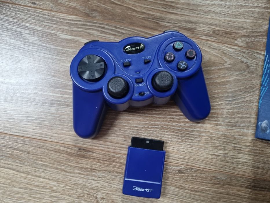 Pad PlayStation 2 Bezprzewodowy Niebieski