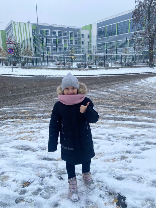 Пальто зима на дівчинку