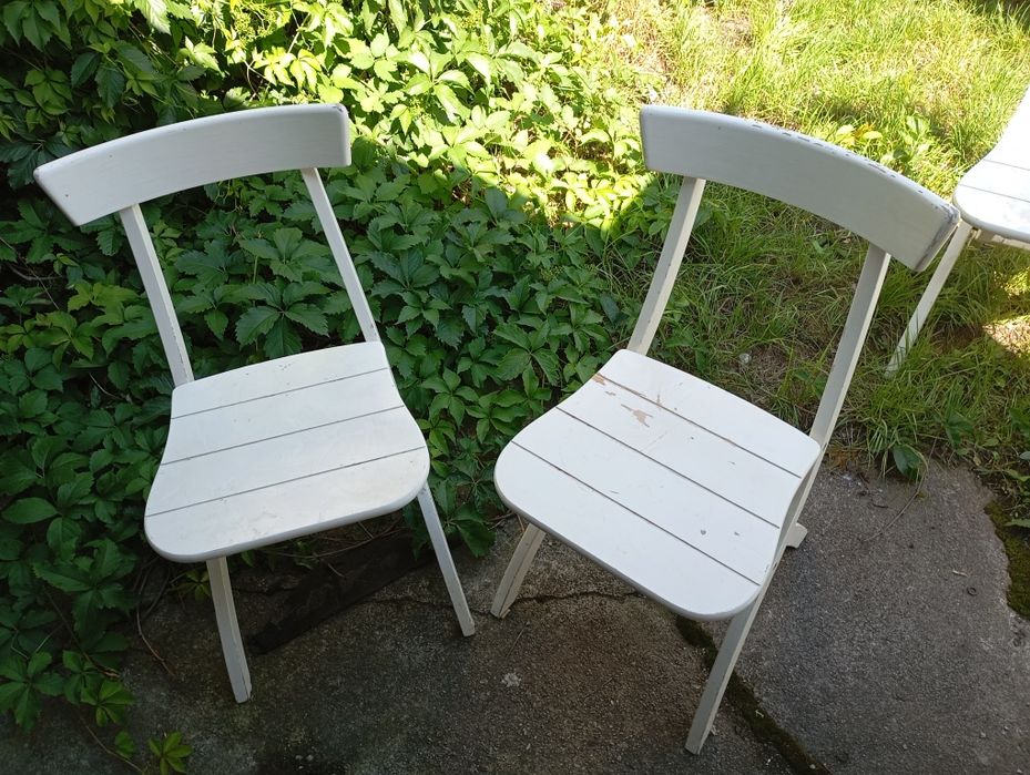 Krzesła składane Ikea Arvinn
