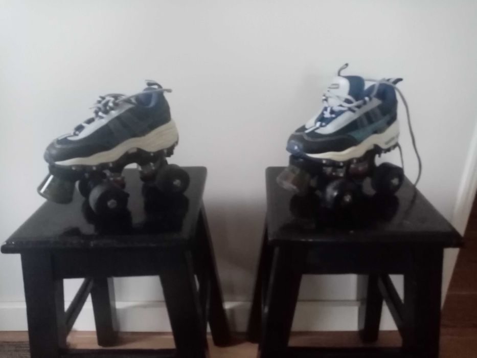 Patins 4 rodas criança (com pouco uso)