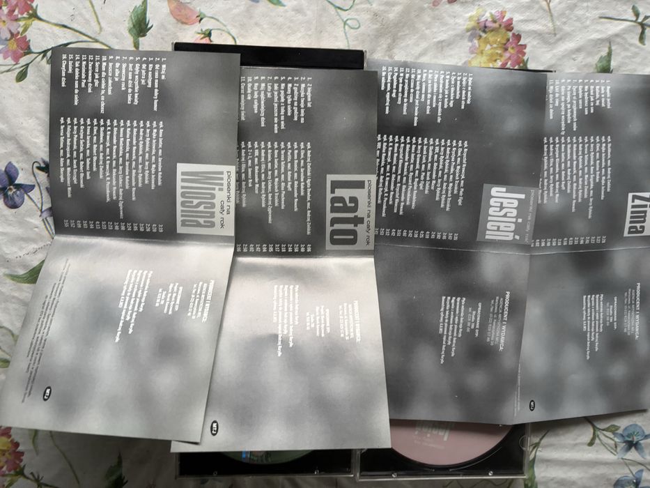 Plyty cd wiosna lato jeseień zima cd