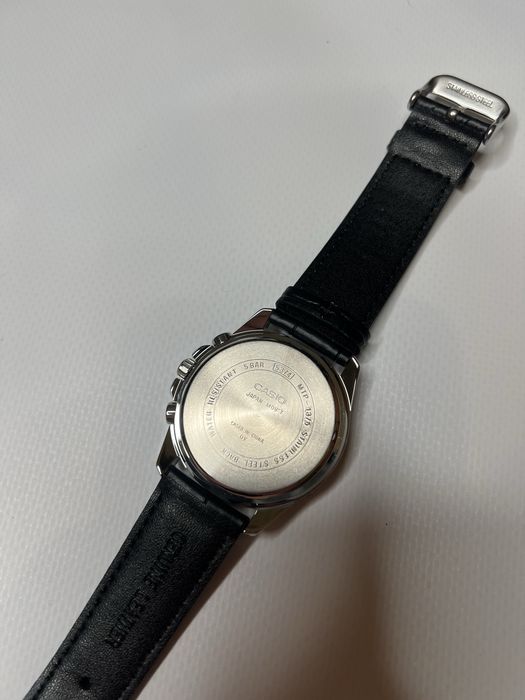 Casio MTP-1375L-1A ОРИГІНАЛ Чоловічий годинник Шкіряний