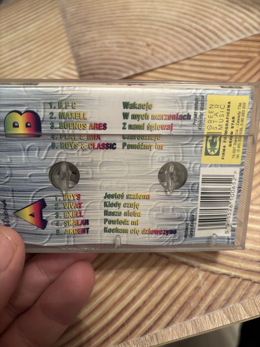 Disco polo live Green Star Boys kaseta