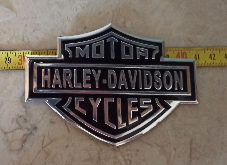 2 Símbolos metálicos Harley Davidson depósito