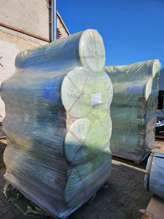 Folia na szparagi bialo czarna