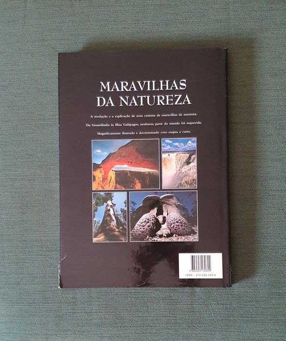 Livro "Maravilhas da Natureza"