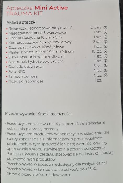 Apteczka TraumaKit mini active