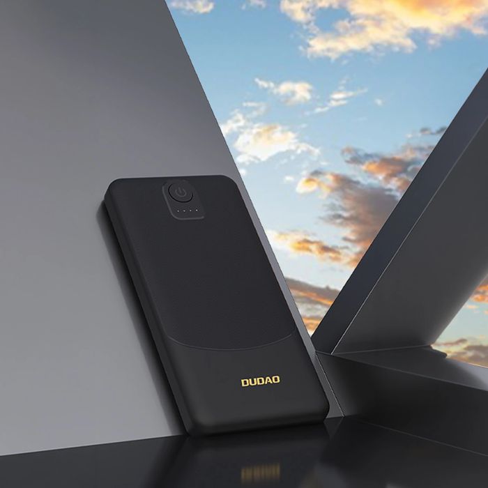 Powerbank Dudao K10Pro 2,4A 20000mAh 2 x USB-A - czarny