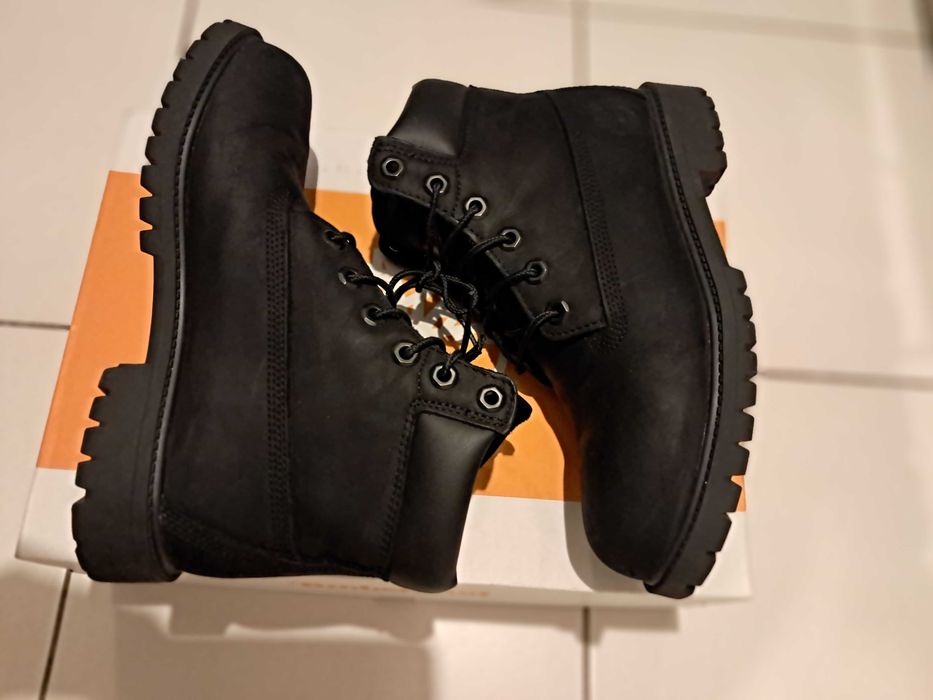 Timberland Junior roz.38 czarne oryginalne