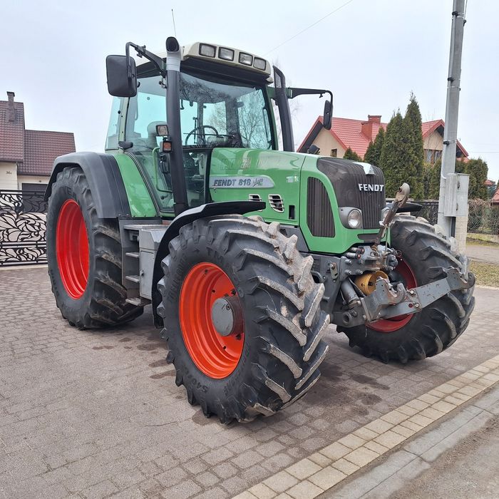Fendt 818 Vario TMS  Pneumatyka 312 claas john deere