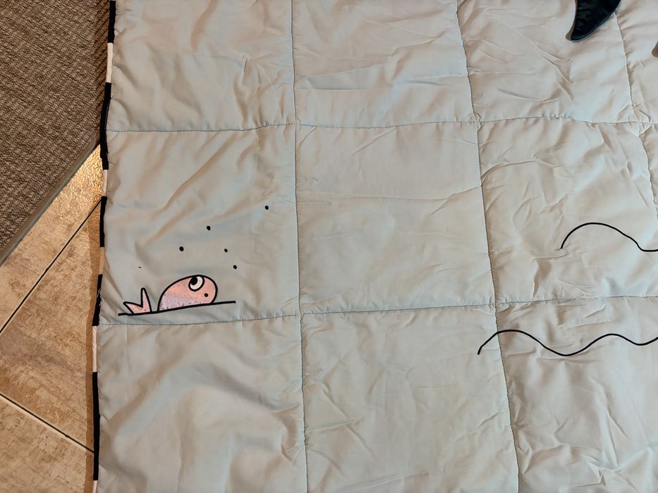 Tapete atividades alcochoado com bonecos Ikea