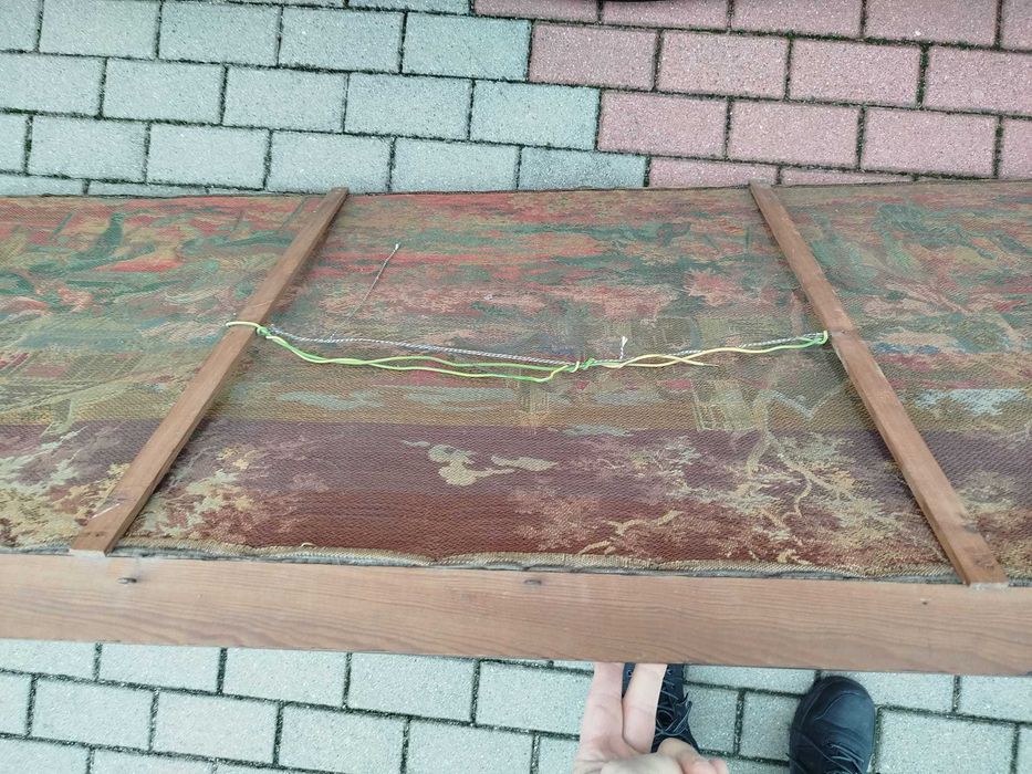 Piękny bardzo duży gobelin , wymiary 185x80 cm