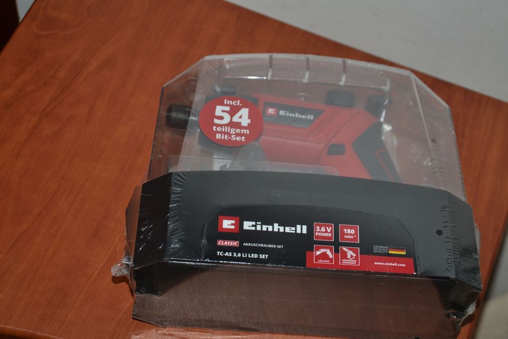 Шуруповерт акумуляторний на біти Einhell Germany