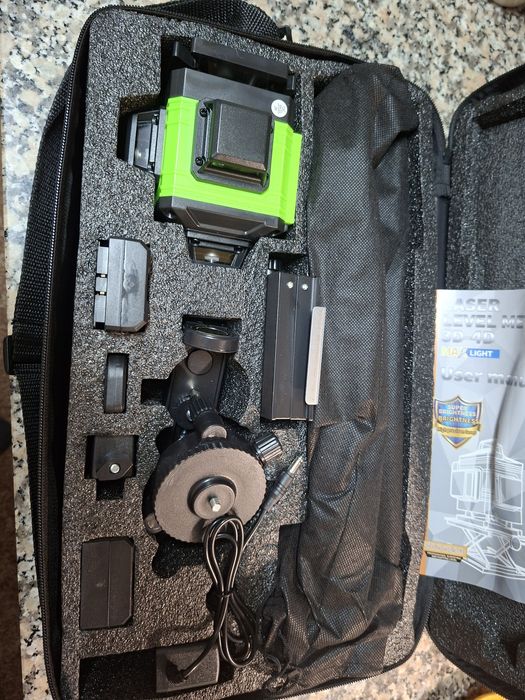 Laser 16 linhas 360 2 baterias+tripé Novo