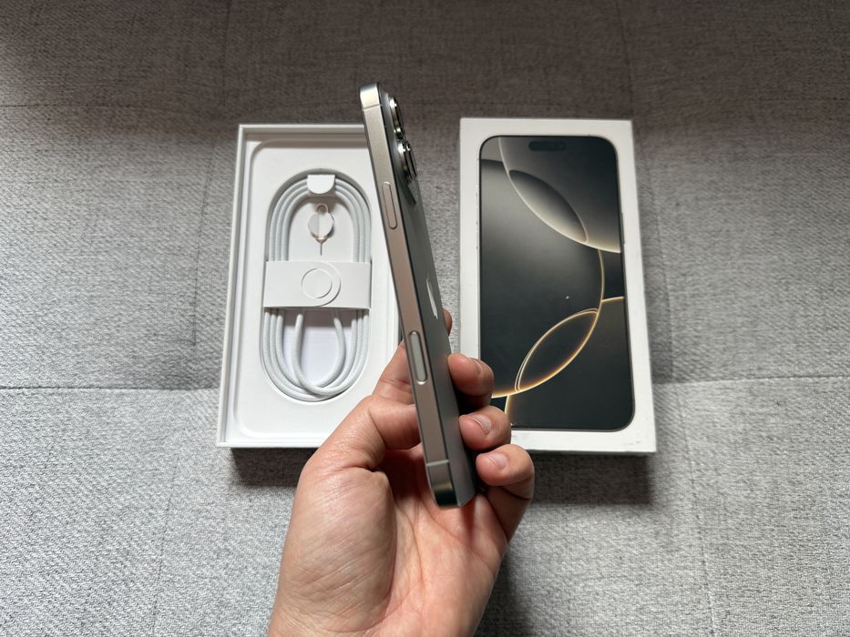  Apple iPhone 16 Pro 256GB Natural Titanium I Bateria 92% I Gwarancja