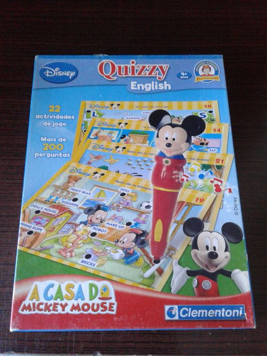 Jogo educativo e interativo Quizzy inglês. como NOVO!