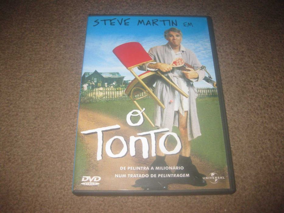DVD "O Tonto" com Steve Martin/Raríssimo!