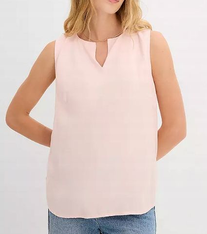 B.P.C top różowy z wiskozy r.42
