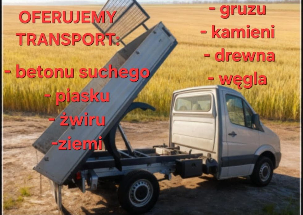 Usługi wywrotką 3.5t