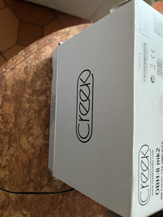 Pré phono Creek 0BH - 8 mk2 como novo
