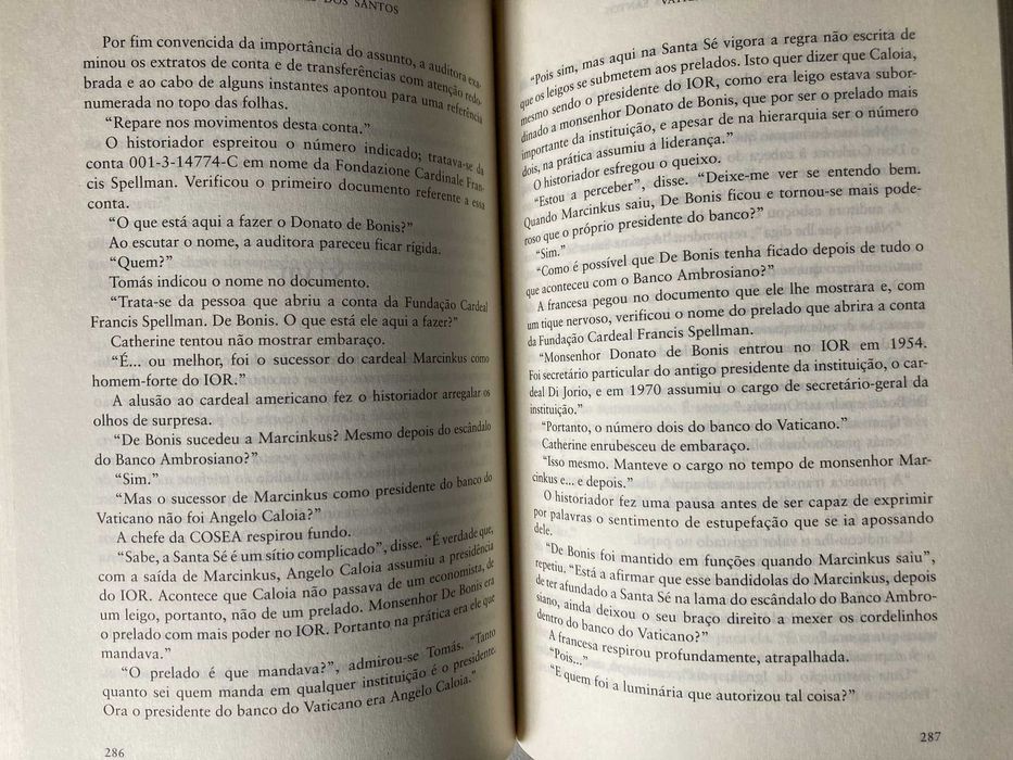 Vaticanum, de José Rodrigues dos Santos