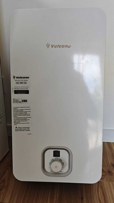 Esquentador Vulcano c/apoio Solar Vent.2 but/prop WTD11-4KME, 11 lt - Termostático - novo e com garantia