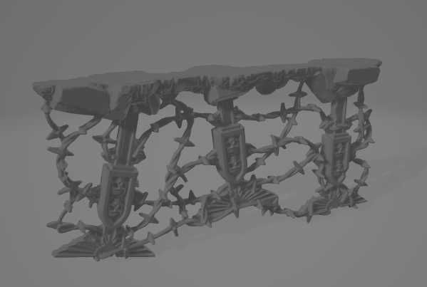Drut kolczasty Kill Team | Druk3D Zlecenie