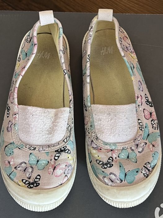 Zara балетки босоніжки чешки шкіряні