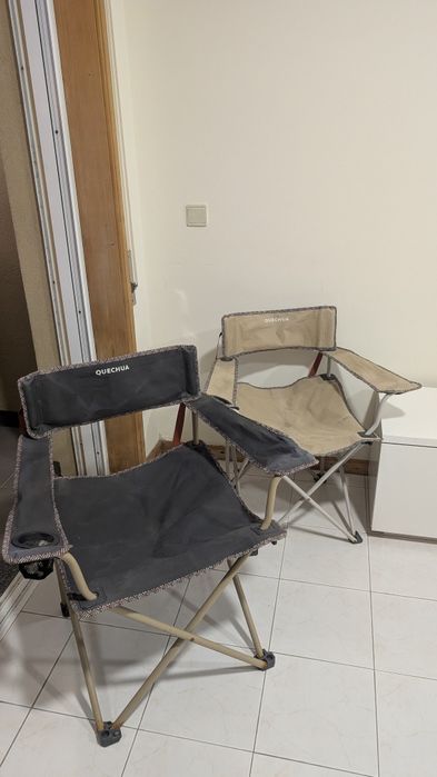 2 Cadeiras dobráveis para Campismo - QUECHUA