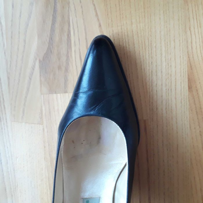 Туфли с удлиненным носком 37,5-38 размера