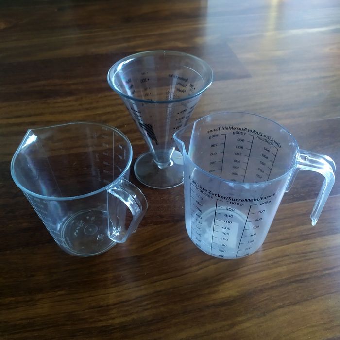 Zestaw 3 miarek kuchennych