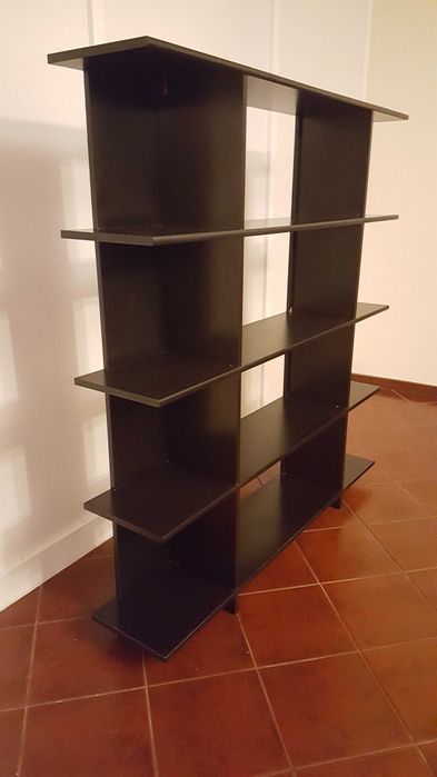 Móvel Armario de Escritório Cinzento 4 prateleiras