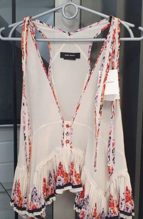 Bluzka top z jedwabiu Isabel Marant nowa xs/s